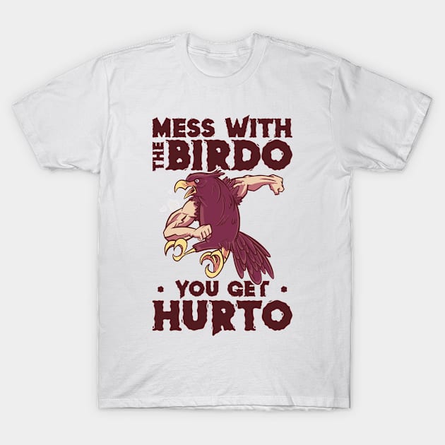 Bird Cartoon Birdwatching Bird Owner T-Shirt by Tom´s TeeStore